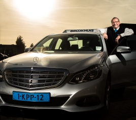 taxichauffeur Klaas van Dam